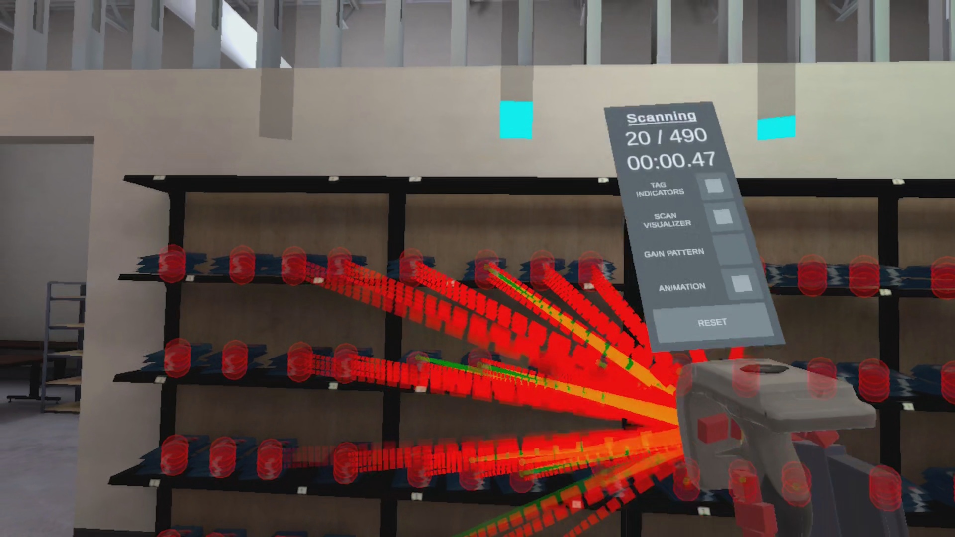 First person scan